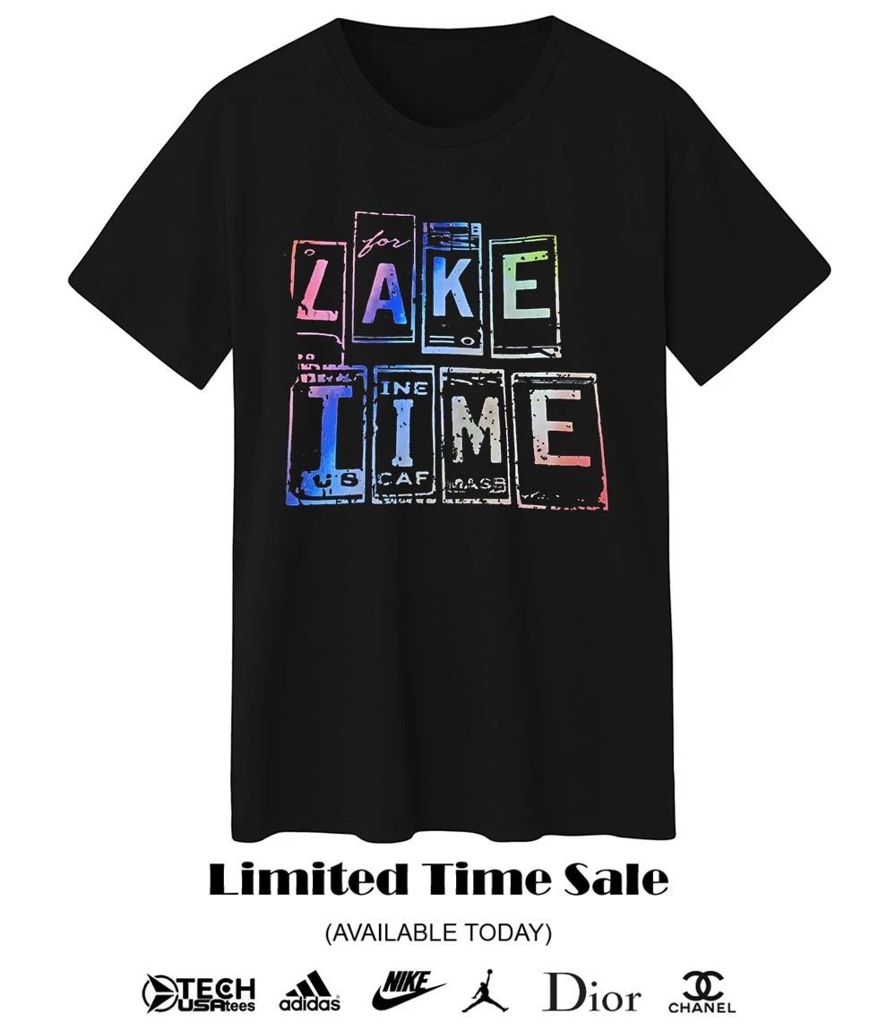 For Lake Time neon shirt