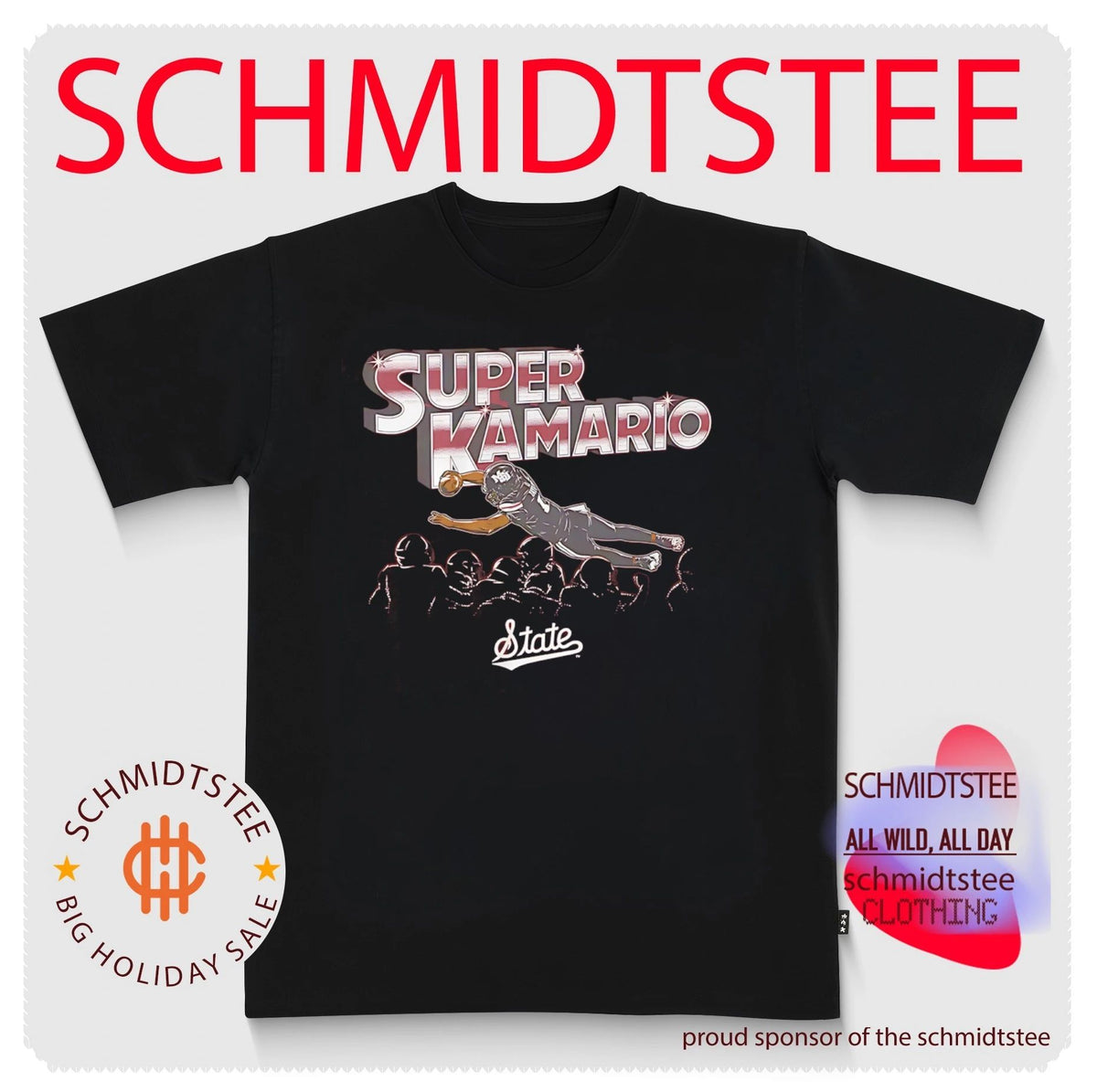 Super Kamario Taylor Dive Mississippi State Bulldogs shirt