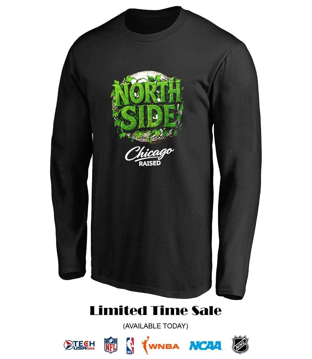 North Side Chicago Cubs Raised shirt