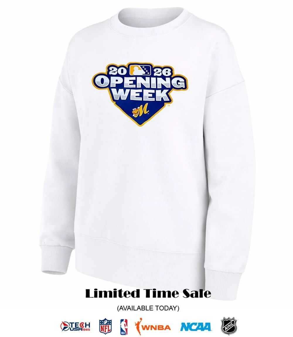 Montgomery Biscuits 2026 Opening Week logo shirt