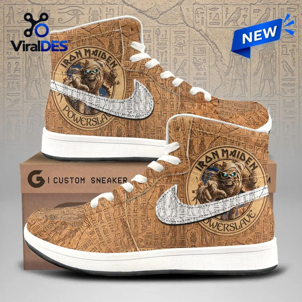 Iron Maiden Powerslave Egyptian High Top Sneaker