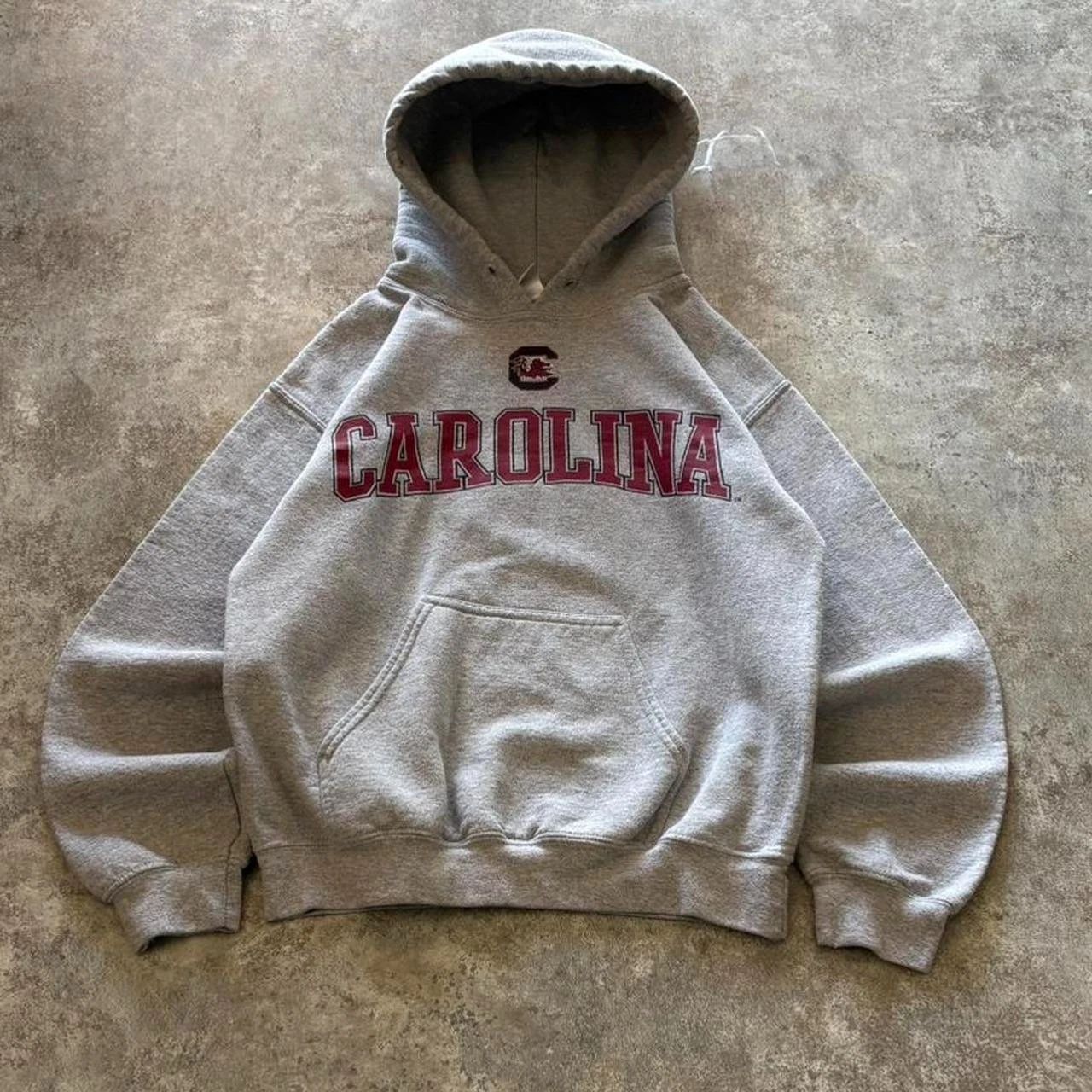 University of South Carolina Spell Out Grey Hoodie | T-Shirt Sweatshirt Hoodie
