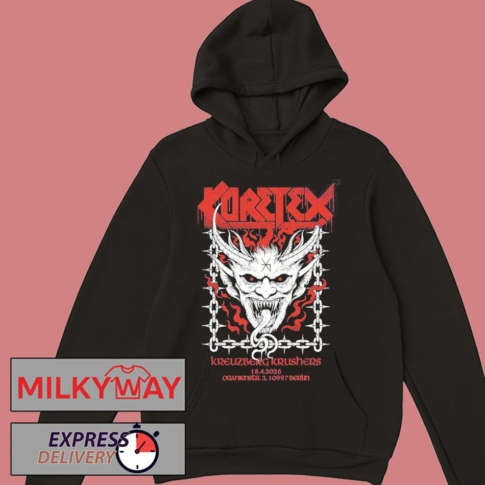 Kreator X Coretex Berlin Germany 2026 Exclusive Tee At Oranienstr Kreuzberg Krushers April 18 2026 shirt