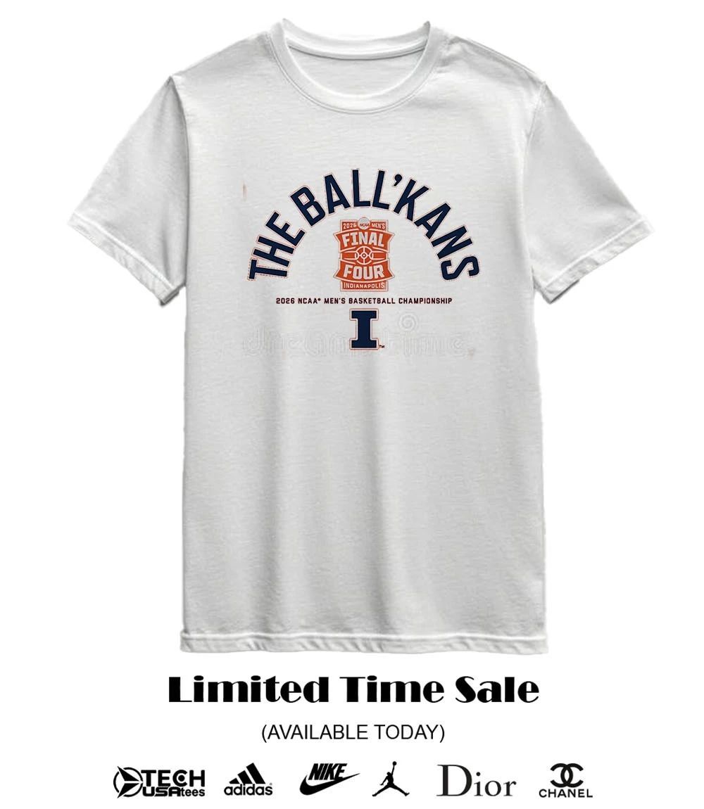 Illinois Fighting Illini The Ball’kans 2026 NCAA Final Four shirt