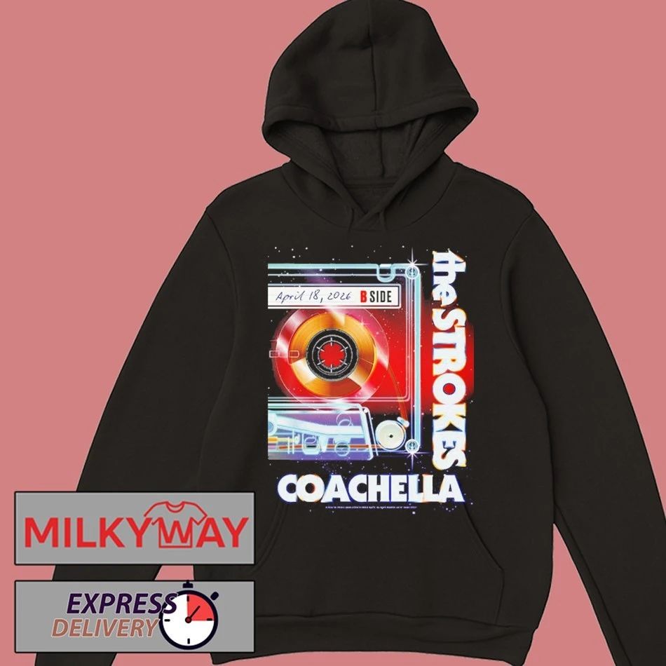 The Strokes Poster Night 2 At Coachella 2026 On April 18 2026 shirt