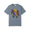 Bosnia Scarf Custom Soccer Shirt | Personalized Name Football Matchday Tee