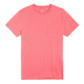 J Crew Men's Slim Washed Pocket T-Shirt Size: Medium Coral Red/Pink