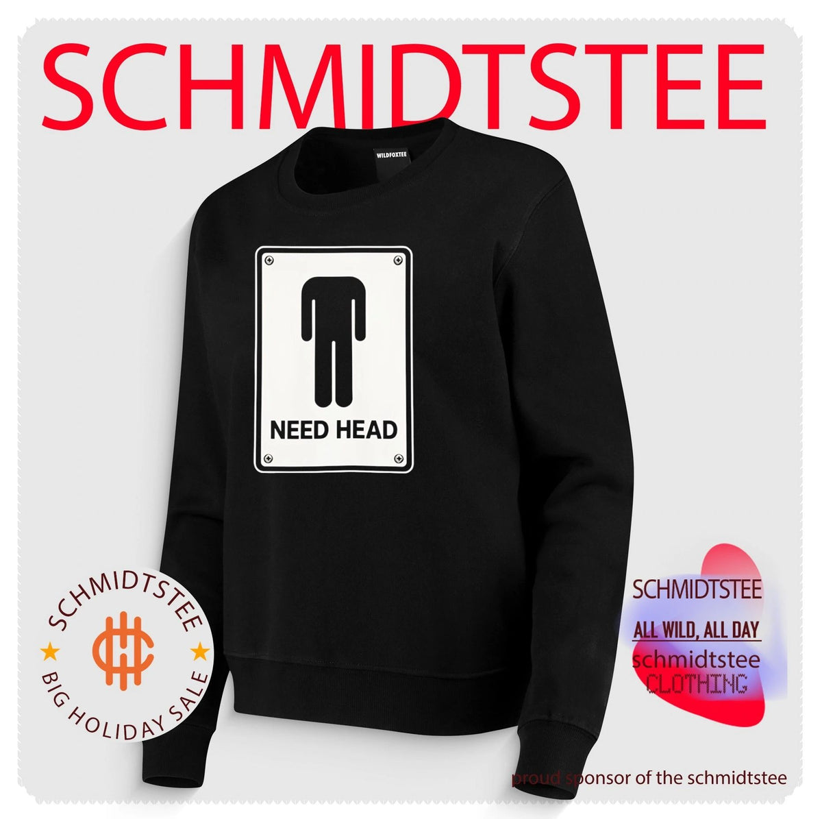 Need Head Minimalist Stick Figure humor shirt