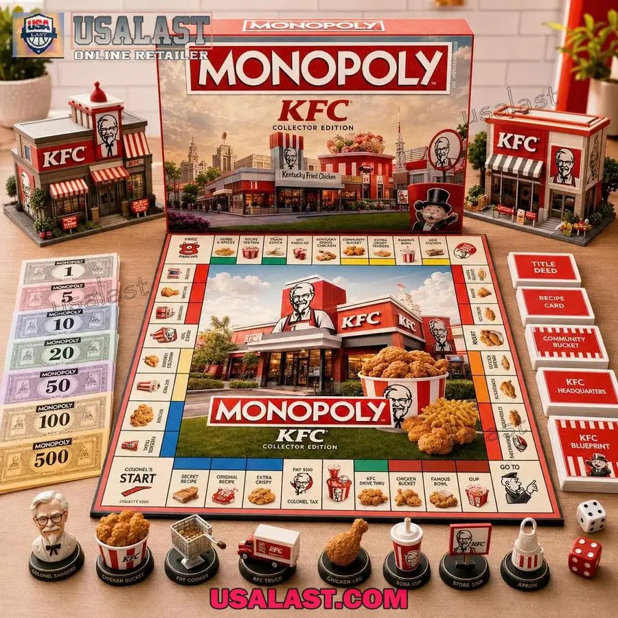 KFC Collector Edition Monopoly Board Game 2026
