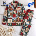 Personalized Bigfoot Christmas Quilted Pajama Set