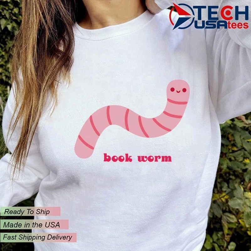 Book worm shirt by lookhuman