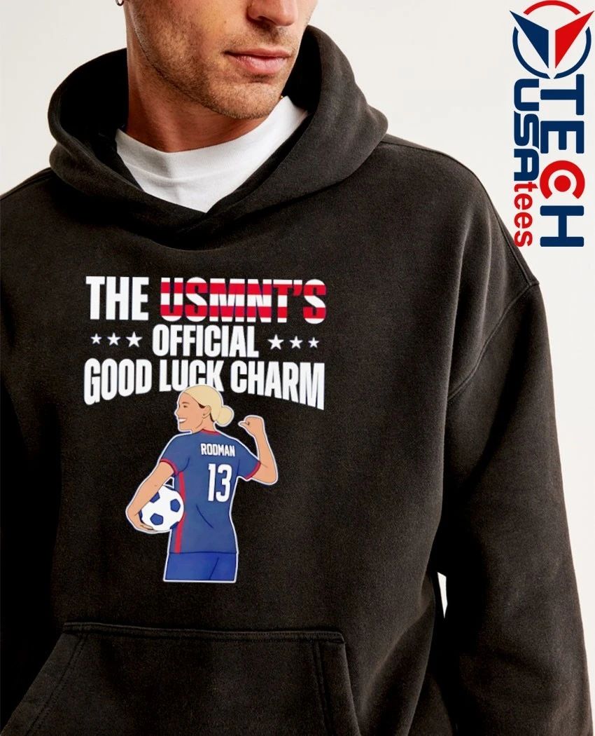 Trinity Rodman The USMNT’s Official Good Luck Charm shirt