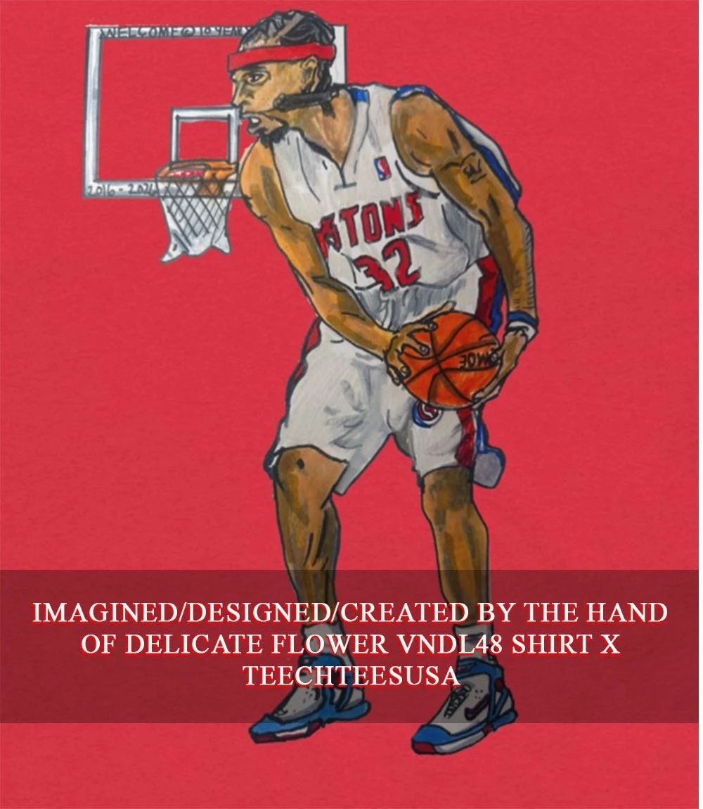 Detroit Pistons Richard Hamilton let it rip shirt