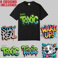 Street Art Style Graffiti Tshirts Designs, Comfort Colors, Unisex Streetwear Tee