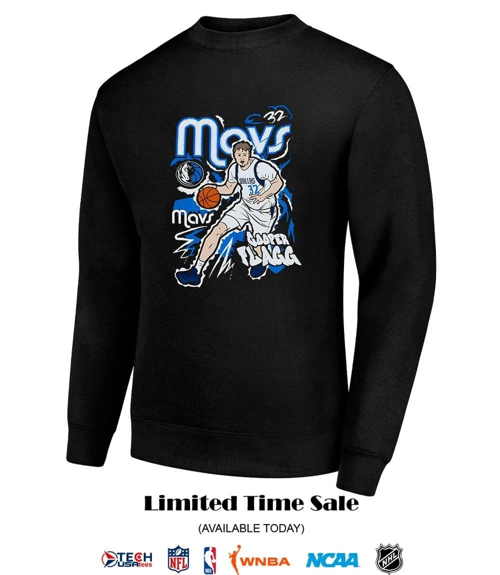 Cooper Flagg Dallas Mavericks Basketball graphic shirt