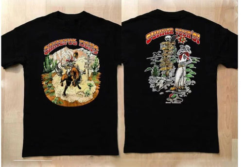 1991 GD Rock Band Summer Tour T-Shirt 90s Rock Music Summer Tour Concert Tee