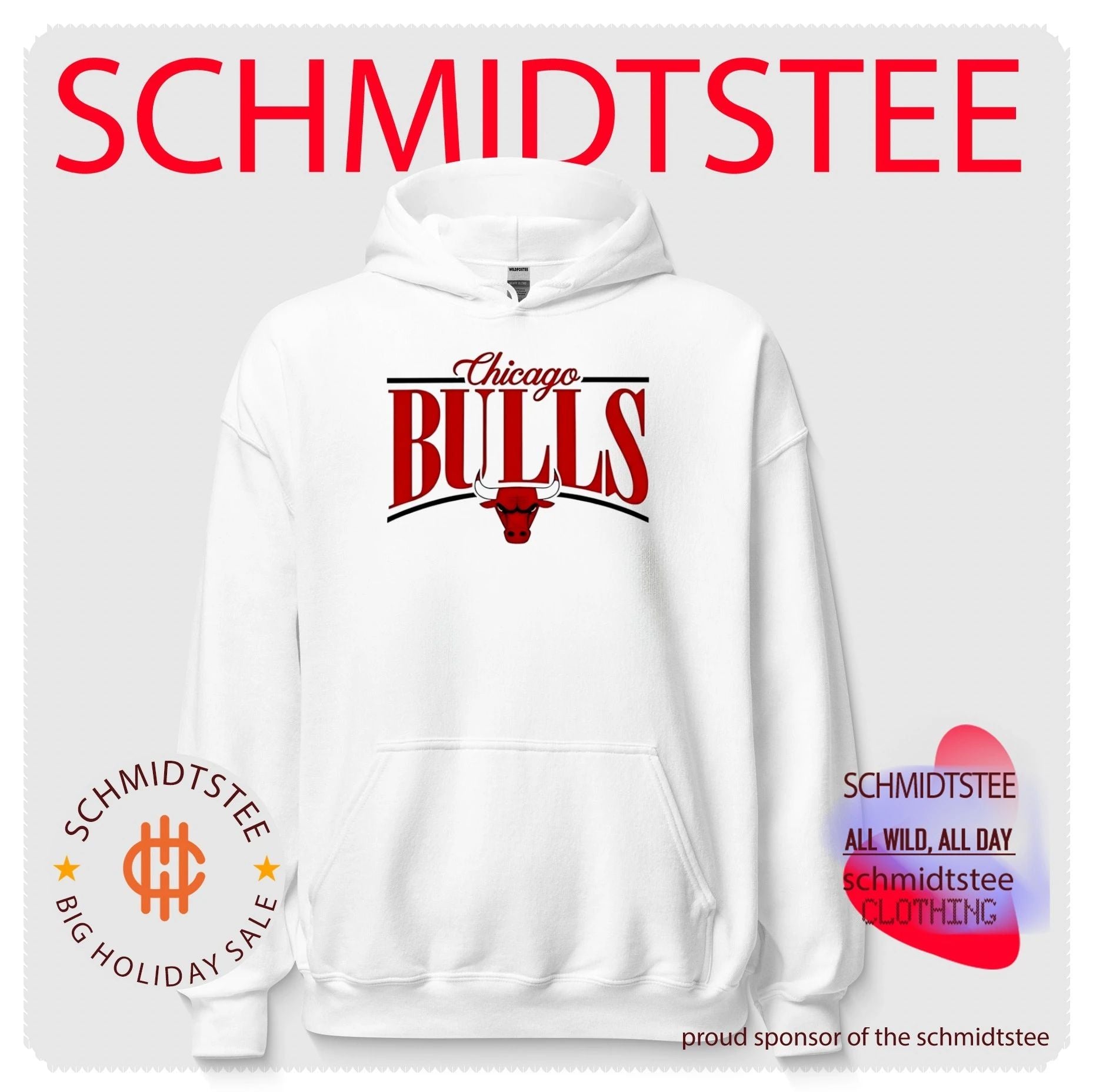 Floyd Mayweather wear Chicago Bulls logo shirt