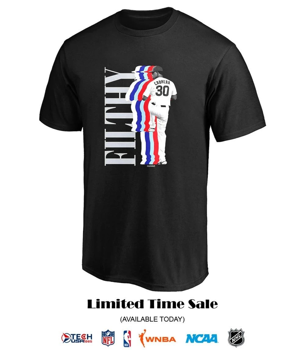 FILTHY Edward Cabrera Chicago Cubs Baseball shirt