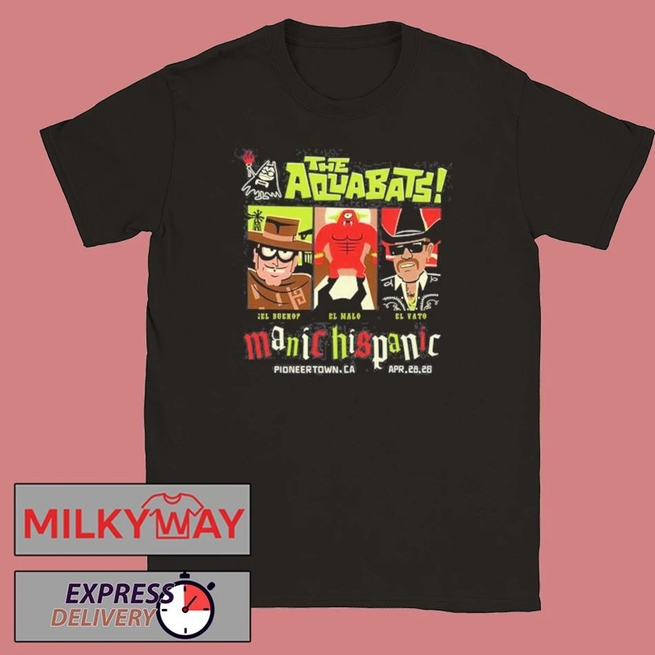 The Aquabats Pioneertown 04 28 2026 Tour Shirt