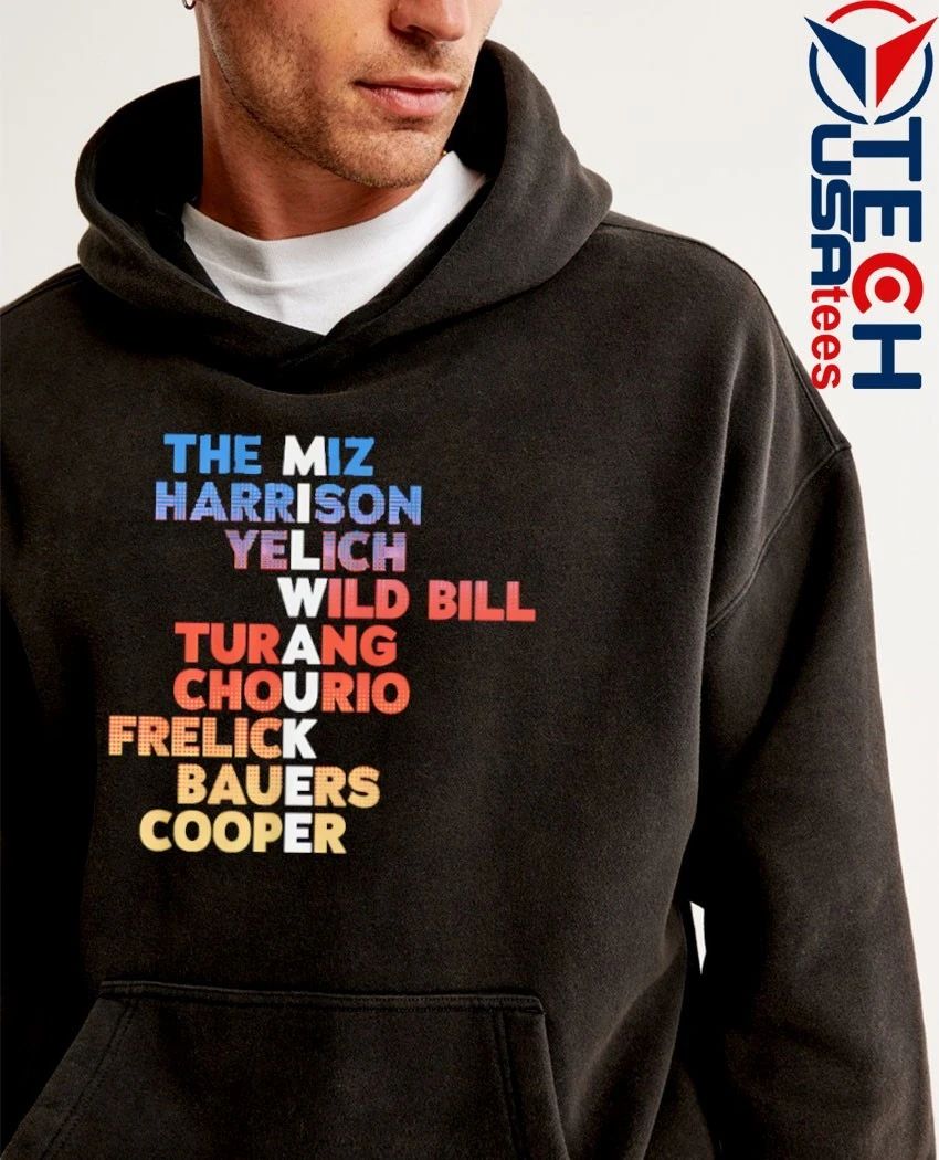 Milwaukee Brewers Baseball 2026 The Miz Harrison Yelich Wild Bill Turang Chourio Frelick Bauers Cooper shirt