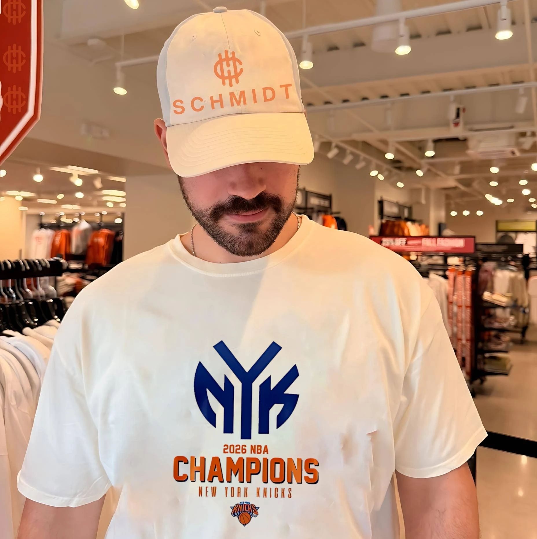 New York Knicks 2026 NBA Champions logo graphic shirt