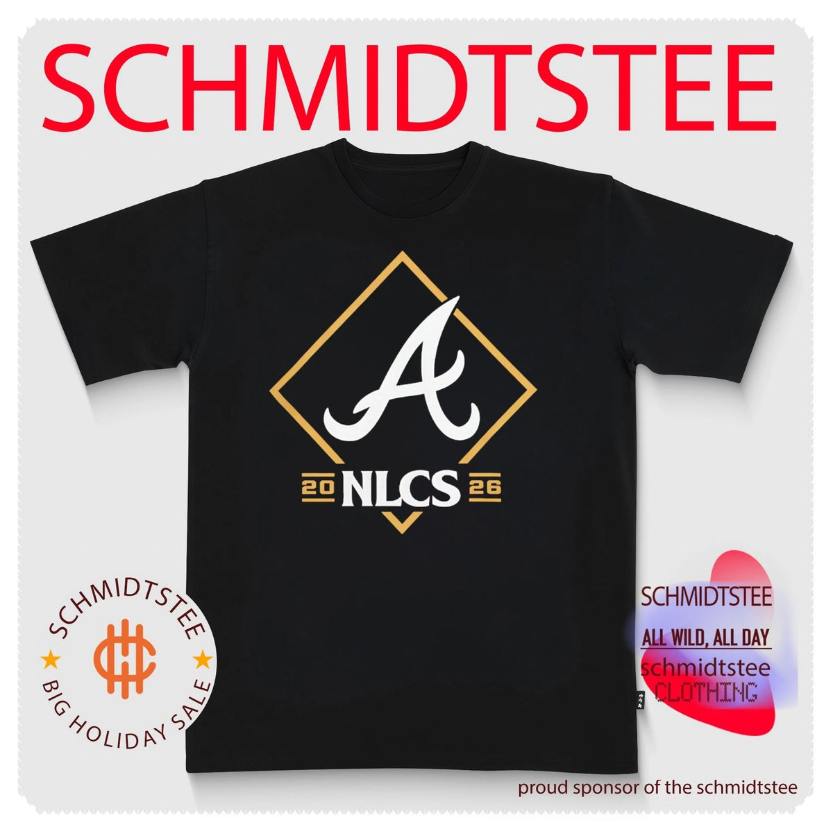 Atlanta Braves 2026 National League Division Series Champions Locker Room shirt