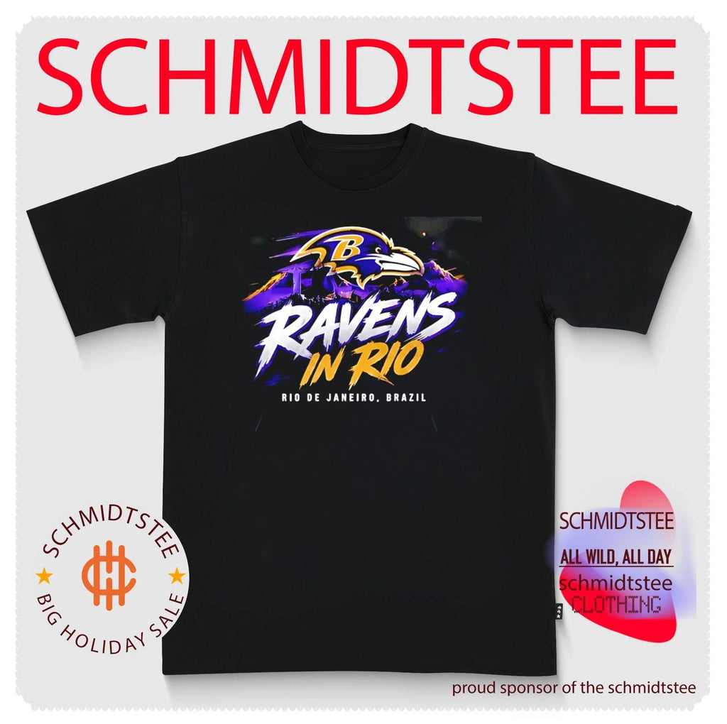 Baltimore Ravens In Rio De Janeiro Game PurpleRoadTrip 2026 shirt