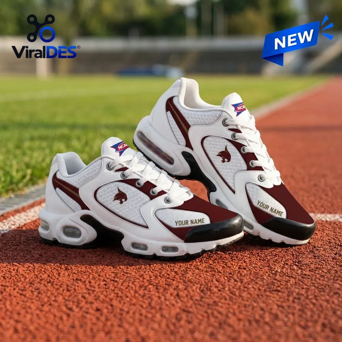 Texas State Bobcats Personalized Air Max Plus Sneakers