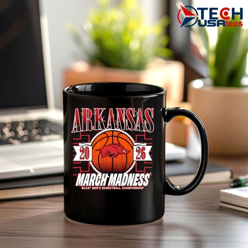 Arkansas Razorbacks March Madness 2026 NCAA Men’s Basketball Championship shirt