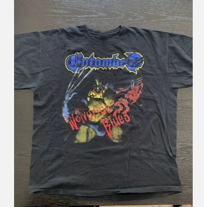 Entombed Band Wolverine Blues Album Unisex Tee Cotton Shirt All Size