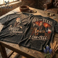 Willie Nelson He Is From Texas Vintage Washed T-Shirt