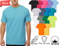 Mens Soft Touch Tee PRE-SHRUNK Cotton T-Shirt Sizes XS-6XL Sustainably Made NEW!