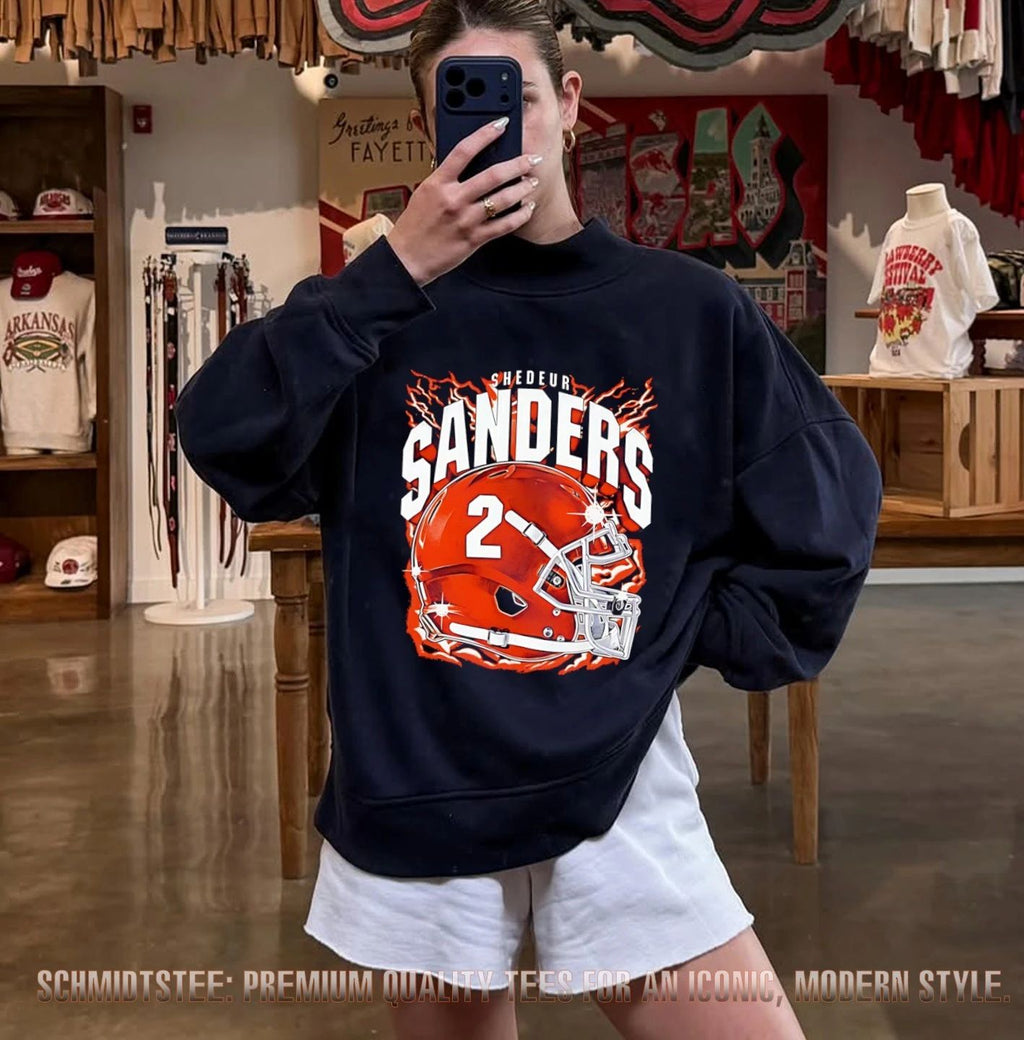 Shedeur Sanders Cleveland Browns Retro Helmet shirt