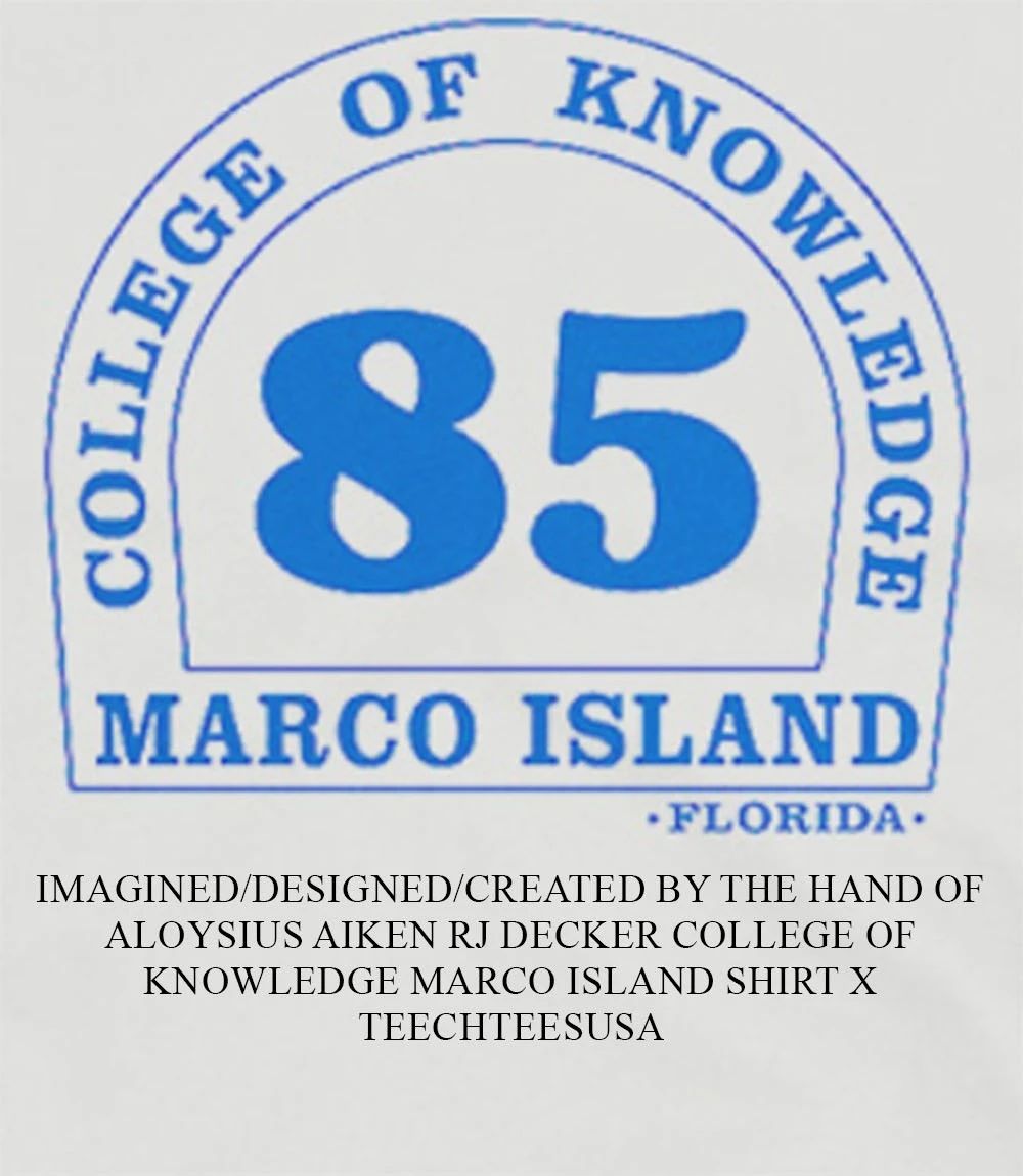 Aloysius Aiken RJ Decker College of Knowledge Marco Island shirt