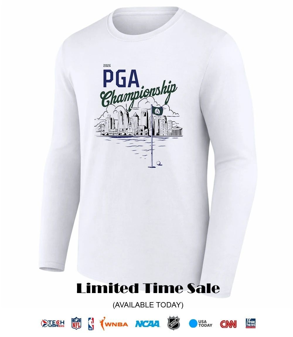 2026 PGA Championship Golf Philadelphia skyline shirt