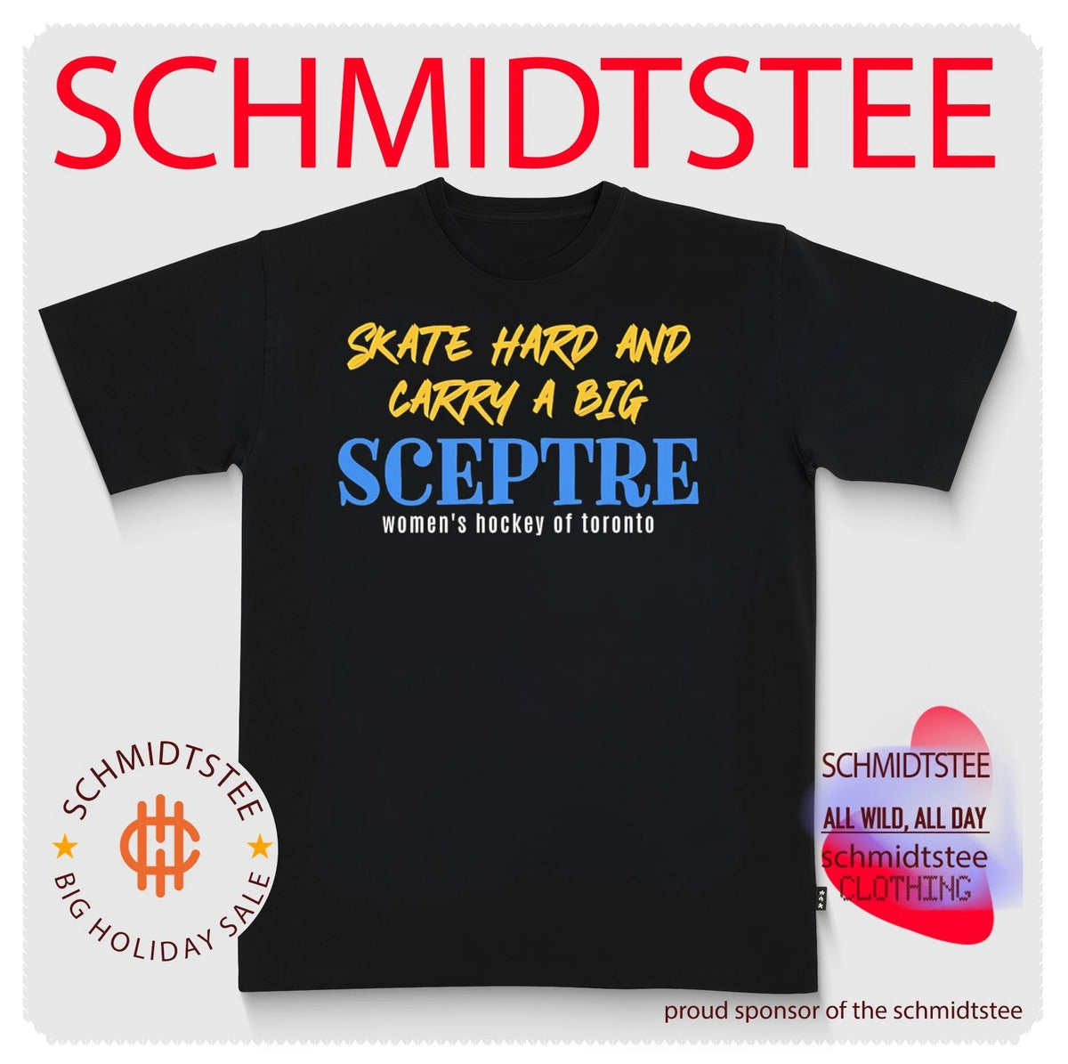 Skate hard and carry a big sceptre Women’s Hockey of Toronto shirt