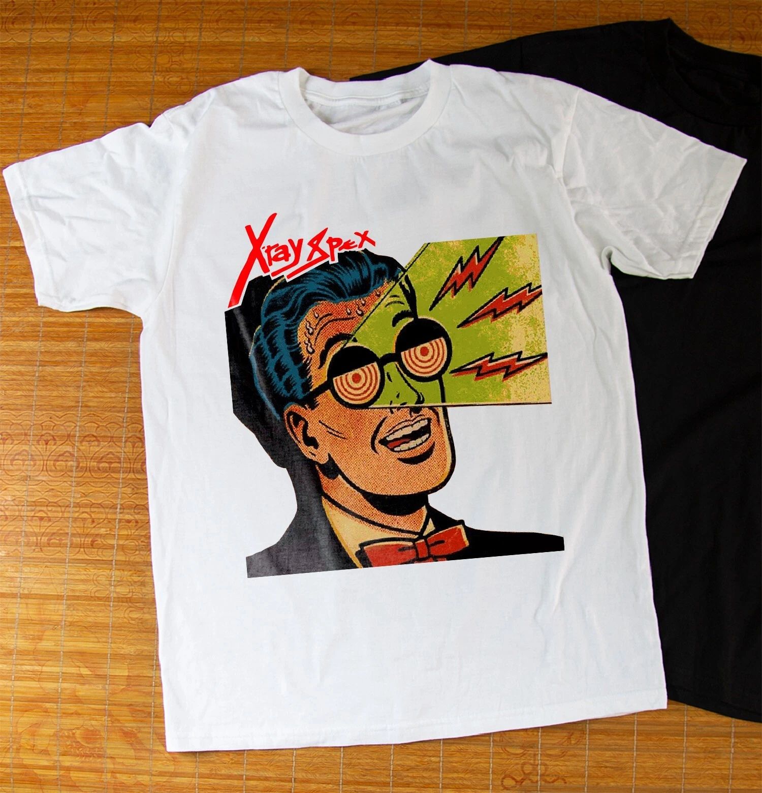 X-Ray Spex Album English Punk Rock Band Black T-shirt Size S-5XL