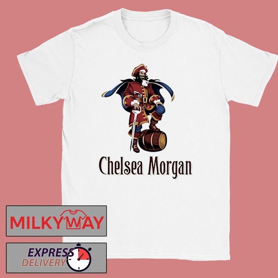 Chelsea Morgan Captain Morgan Parody Logo Shirts