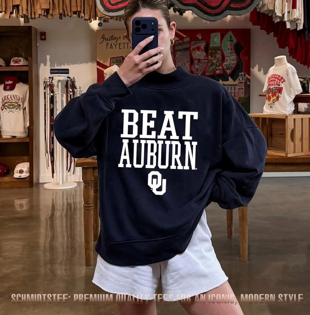 Oklahoma Sooners Beat Auburn Football NCAA 2026 shirt