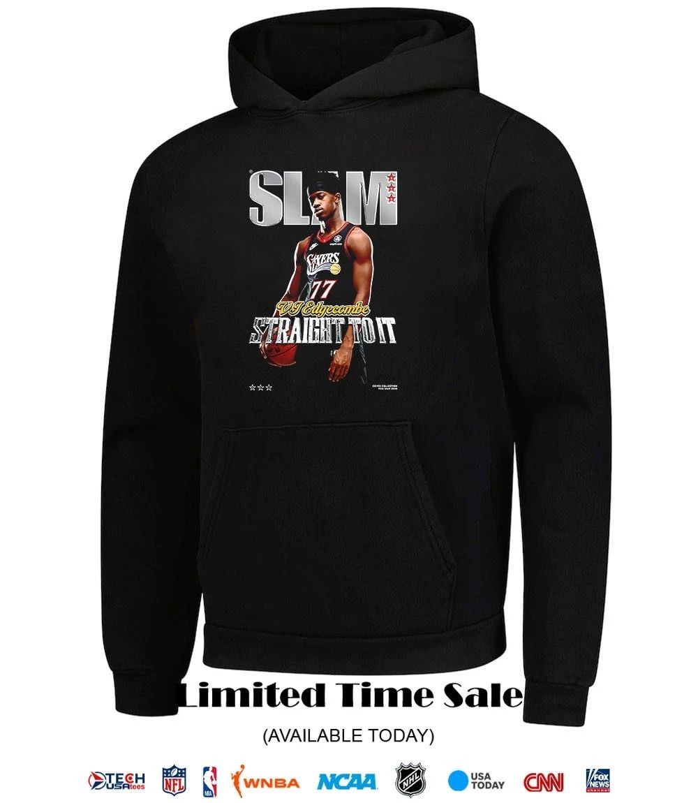 SLAM Philadelphia 76ers VJ Edgecombe straight to it shirt