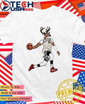 Milwaukee Bucks Cream City Giannis Antetokounmpo mascot shirt