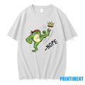 Portland Frog Comfort Colors No Kings In America Tshirts Sweater