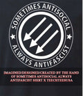 Sometimes antisocial always antifascist shirt