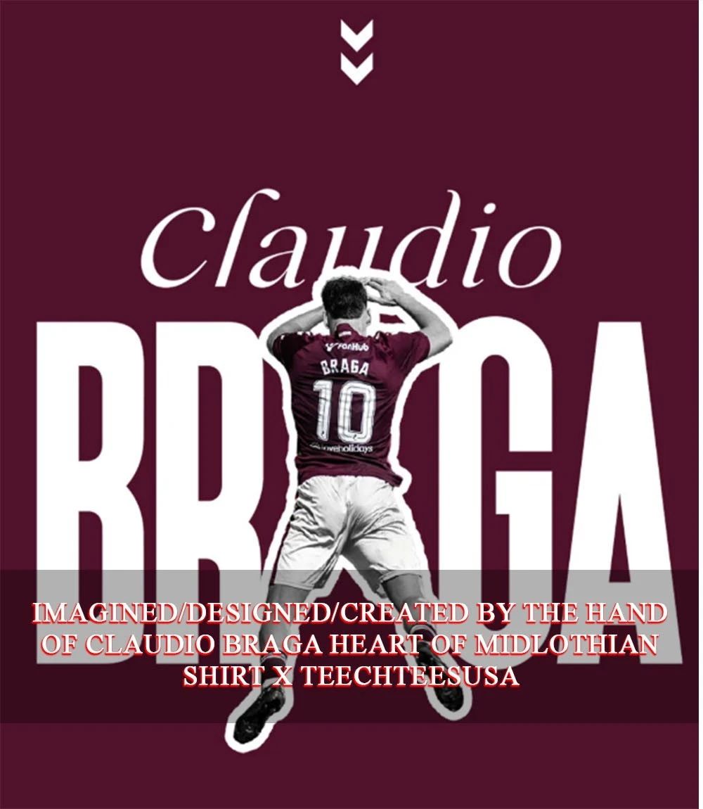 Claudio Braga Heart of Midlothian shirt