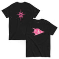 The Star Traveler T-Shirt – Cream Pink Logo
