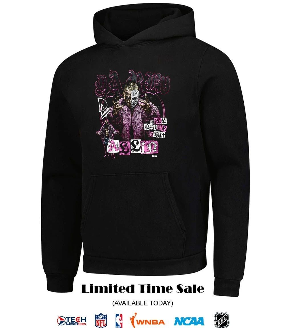 AEW World Heavyweight Champion Darby Allin will never quit shirt