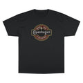 Copenhagen Logo T-Shirt | Vintage Badge Tobacco Style