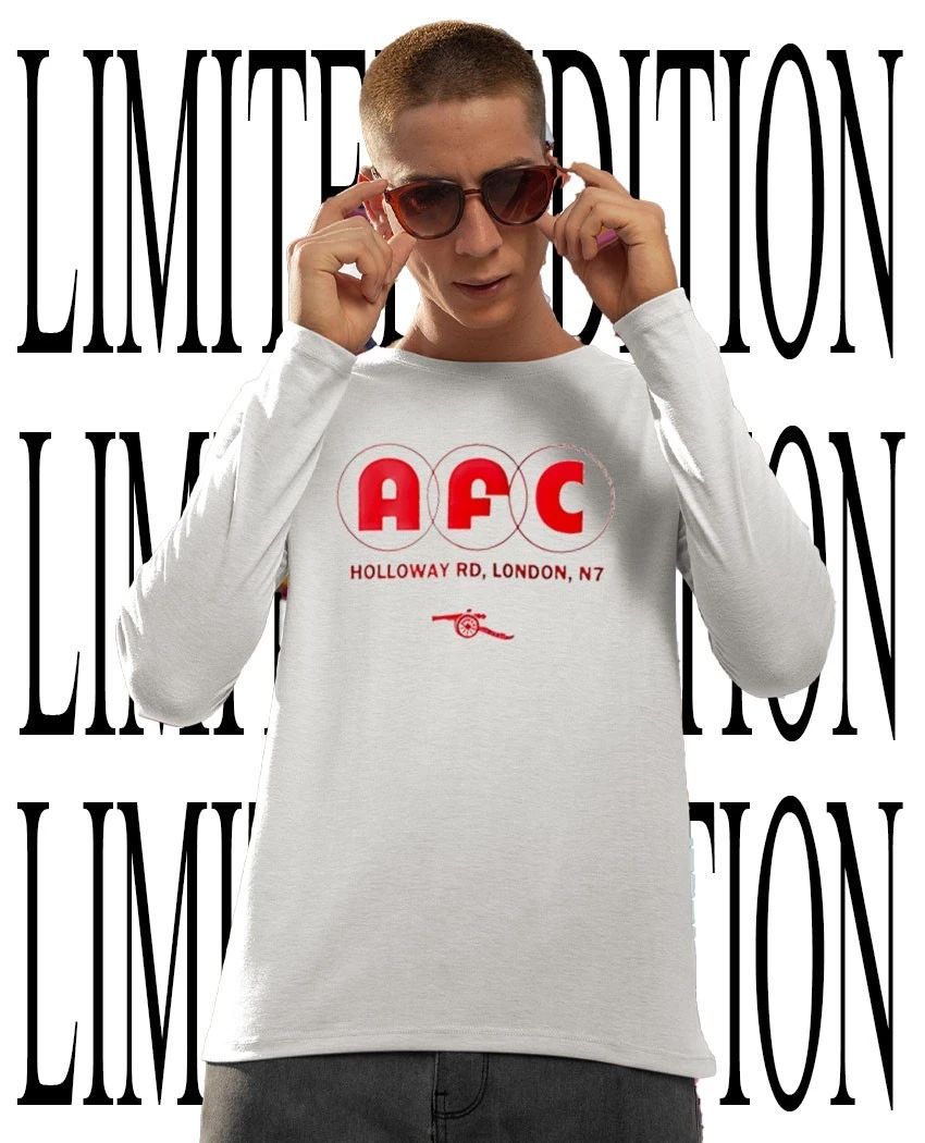 AFC Arsenal F.C. Holloway RD London N7 logo shirt