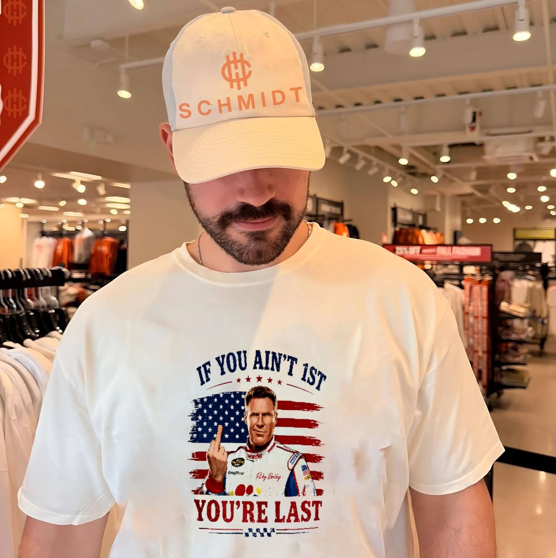 Ricky Bobby 26 If You Ain’t 1st You’re Last 4th Of July shirt