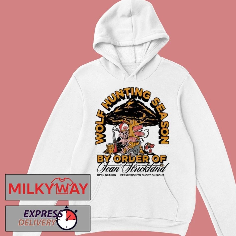 Sean Strickland Wolf Hunting Season T Shirt